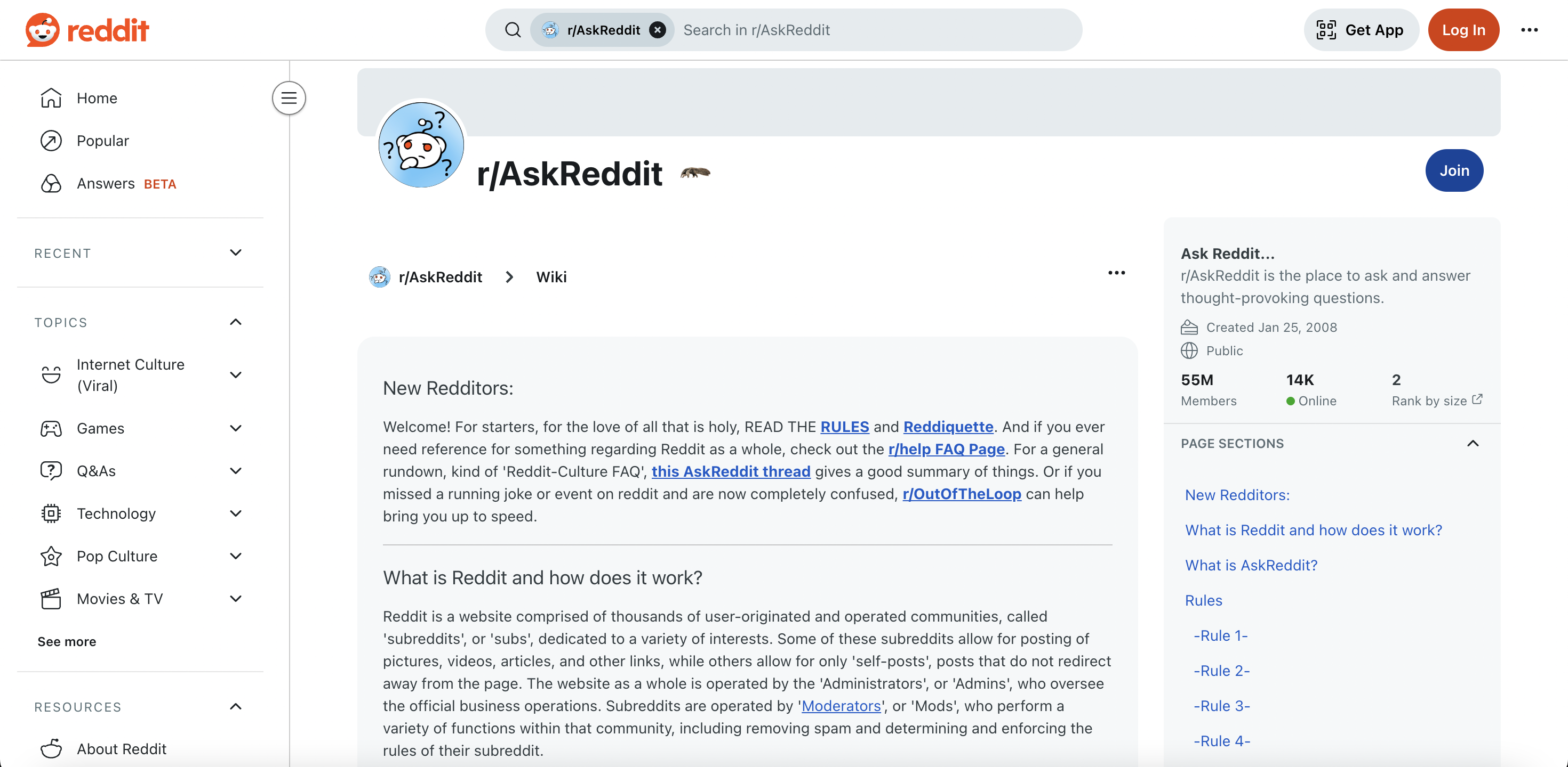 Reddit text viz