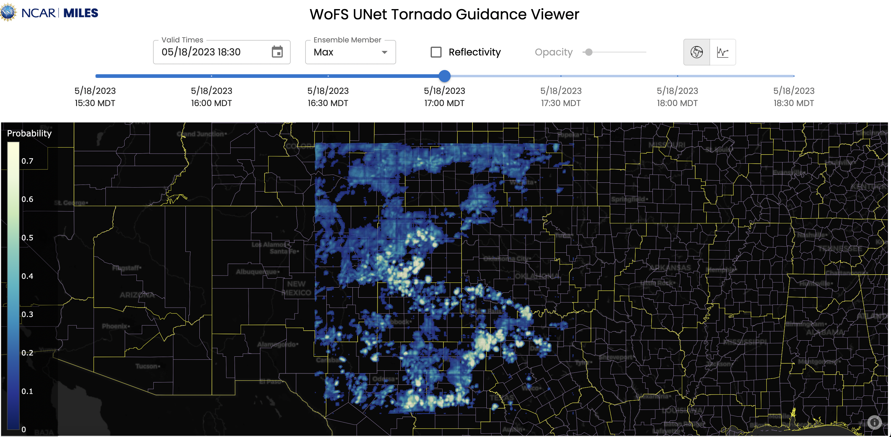 React tornado viewer